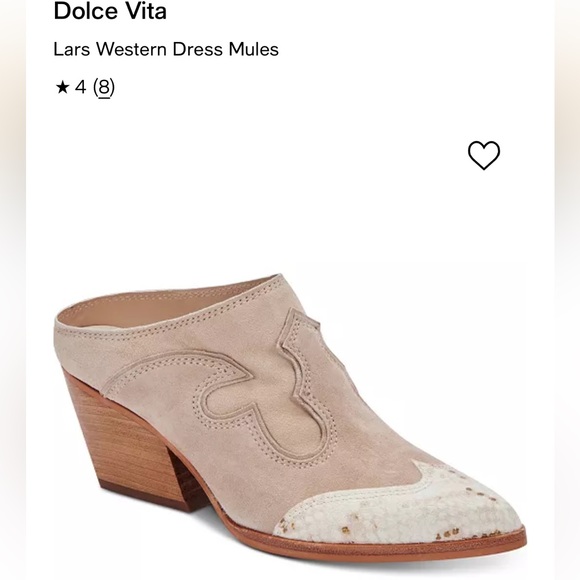 Dolce Vita Western Mule - Picture 4 of 4